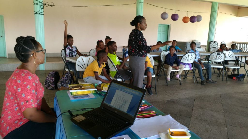 Children at Etiquette Workshop